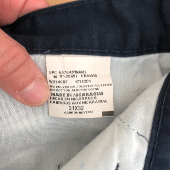 Dickies men’s blue pants 31X32 - Picture 6 of 6